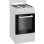 Beko FSG522DWC Gas Herd 50 cm 4 Herdplatten Gasofen 55 L Grill Knöpfe Zündung Thermosicherung