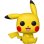 Figurine Funko Pop Pikachu Assis #842 7,6 cm Boîte Vitrine Pokémon