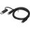 Câble Lenovo USB-C vers USB-C 2 m 10 Gbit/s avec adaptateur USB-A Noir