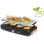 Raclette Domo DO9262G 8 persone 1400W pietra naturale griglia antiaderente