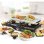 Raclette Domo DO9262G 8 persone 1400W pietra naturale griglia antiaderente