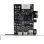 FireWire Karte Exsys EX-16601-2 PCI Express x1 3 Ports Low Profile