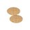 Juego De 2 Tablas Redondas Para Cortar Y Servir Pizza Fackelmann, Bambú Fsc, 32 Cm De Diámetro, 1,2 Cm De Grosor
