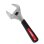 Llave Ajustable Virax 017060 De 12 Pulgadas, Abertura Extra Grande, Mordaza De Perfil Móvil Sin Sobresalir Y Mango Antideslizante