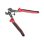 Rubi 65926 Alicates Para Ajuste De Cortes En Azulejo Cerámico Y Gres Porcelánico Esmaltado, Inserciones De Carburo De Tungsteno, Empuñadura Bimaterial Ergonómica, 270 Mm