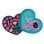 Palette de maquillage pour enfants Clementoni Crazy Chic Sirene en etui coeur irise avec miroir