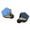 Auriculares Hiby Project Ace con cable desmontable 4PIN-Lock azul