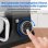 Robot Pâtissier Medion MD18420 1200W 5L 8 Vitesses + Pulse Écran Tactile Noir