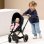 Carrinho de Bonecas 3-em-1 Corolle Cybex Priam Cinzento para Bonecas 36-42 cm