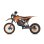 Moto Elettrica Hillmiles Milepop 1 2000W 48V 25Ah Freno a Disco Arancione