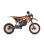 Moto Elettrica Hillmiles Milepop 1 2000W 48V 25Ah Freno a Disco Arancione