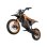 Moto Elettrica Hillmiles Milepop 1 2000W 48V 25Ah Freno a Disco Arancione
