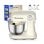 Batidor Teendow SM-B03C 12 Vitesses Bol Acier Inoxydable 5Qt Blanc