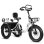Bicicleta Eléctrica Eskute T302 Pro 250 W Plegable Autonomía 130 km