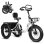 Bicicleta Eléctrica Eskute T302 Pro 250 W Plegable Autonomía 130 km