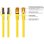 Cable de red VARIA Cat7 S/FTP 500 MHz 2m Amarillo