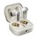 Blackview Airbuds K2 kabellose Bluetooth 6.0 Kinderkopfhörer mit Tierdesign, weiß gold