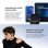Auriculares Blackview Airbuds 17 sans fil Bluetooth 6.0 ANC ENC ergonomiques noirs