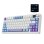 Teclado Aula F75 Max mecánico inalámbrico 75% con pantalla TFT y RGB
