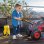 Smoby Replicação Pressione Água K4 Crianças Amarelo e Preto com Mangueira