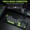 Teclado Aula F99 Pro mecánico inalámbrico tri-mode hot-swappable RGB