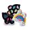 Kit de Maquillagem Infantil Arco-Íris Clementoni Crazy Chic