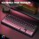Teclado Aula F99 Pro mecánico compacto 96% Hot-swappable RGB 8000mAh