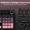 Teclado Aula F99 Pro mecánico compacto 96% Hot-swappable RGB 8000mAh
