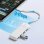 Hub Orico 4 portas 5 Gbit/s modelo PAPW4A-C3 com USB-C e USB-A
