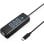 Hub Orico 4 puertos 5 Gbps 2.5G Ethernet modelo PW3UR25-C3 con funda ABS