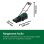Rasenmäher Bosch Rotak18v-32 18V 32 cm Akku Brushless Motor 3-in-1
