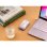 Ratón Satechi Slim EX Bluetooth 5.3 1200 DPI Rosa Blush Multisync