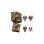 Porta-chaves de anel Funko Mystery Minis Jurassic Park Plush Multicor 102 mm