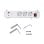 Regleta Equip 245556 3 Tomas Tipo F con 2 USB-C y 1 USB-A 20W