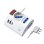 Regleta Ewent EW3868 3 Tomas Tipo L 3 USB Interruptor Cable 2 m