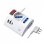 Regleta Ewent EW3868 3 Tomas Tipo L 3 USB Interruptor Cable 2 m
