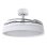 Ventilador de Techo con Luz SOGO VEN-SS-21845 30W 105cm 6 Velocidades Motor DC Aspas Retráctiles Mando