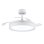 Ventilador de Techo con Luz SOGO VEN-SS-21845 30W 105cm 6 Velocidades Motor DC Aspas Retráctiles Mando
