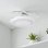 Ventilador de Techo con Luz SOGO VEN-SS-21845 30W 105cm 6 Velocidades Motor DC Aspas Retráctiles Mando