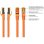 Cable de red Varia RJ45 Cat.7 S/FTP 2 m naranja