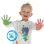 Fingerfarbkiste Dinosaurier SES Creative My First 10 Karten 3 waschbare Farben