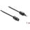 Cavo audio Toslink Delock 1 m nero