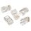 RJ45-Stecker Gembird LC-8P8C-001/100 Cat5 Vergoldet 100 Stück