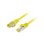 Netzwerkkabel Lanberg PCF6A-10CU 2 m Cat6a S/FTP RJ-45 gelb