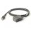 Zebra RS232 DB9 Seriellkabel Männlich zu Weiblich Grau 2,1 m