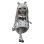 Boneca MGA Shadow High Luna 28 cm Articulada Cabelo Prata Vestido Metálico