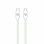 Cavo USB-C a USB-C Celly Intrecciato 1,5 m Verde/Bianco