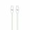 Cavo USB-C a USB-C Celly Intrecciato 1,5 m Verde/Bianco
