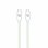 Cavo USB-C a USB-C Celly Intrecciato 1,5 m Verde/Bianco