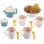 Juego de rol Ecoiffier Vert Azur Set de Desayuno 35 piezas eco-responsable